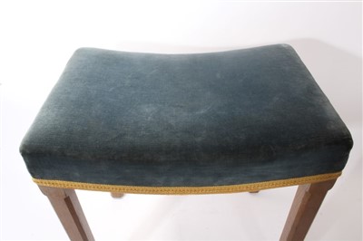 Lot 126 - 1953 Coronation stool