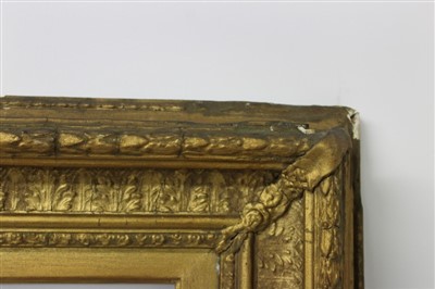 Lot 1616 - 19th century gilt frame - internal size 51cm x 76cm