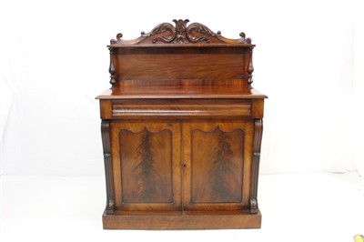 Lot 1656 - William IV mahogany chiffonier