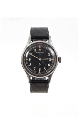 Lot 790 - Hamilton military wristwatch