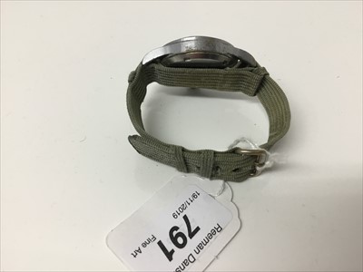 Lot 791 - Record military watch