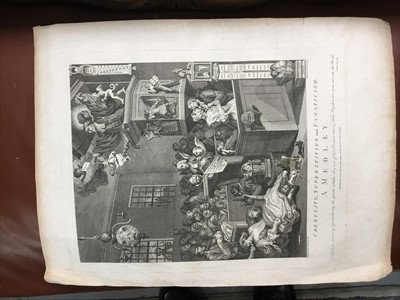 Lot 1482 - William Hogarth (1697-1764) collection of 18th and 19th century engravings