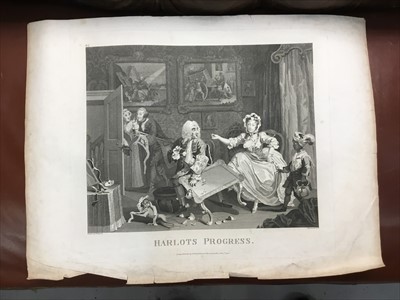 Lot 1482 - William Hogarth (1697-1764) collection of 18th and 19th century engravings