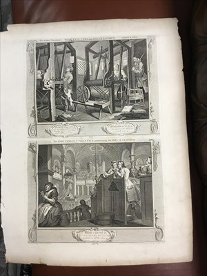 Lot 1482 - William Hogarth (1697-1764) collection of 18th and 19th century engravings