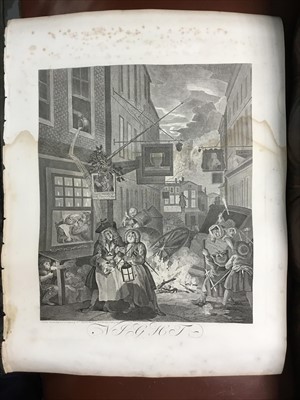 Lot 1482 - William Hogarth (1697-1764) collection of 18th and 19th century engravings