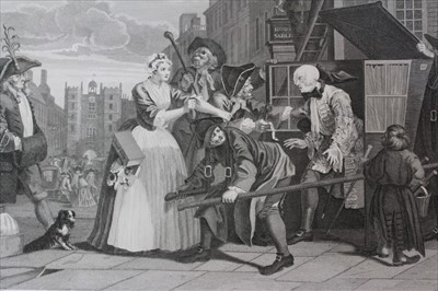 Lot 1482 - William Hogarth (1697-1764) collection of 18th and 19th century engravings