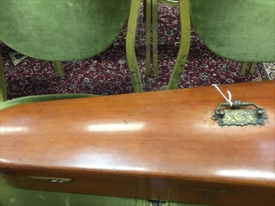 Lot 3565 - 20th Century violin marked Stainer, in an antique mahogany violin box