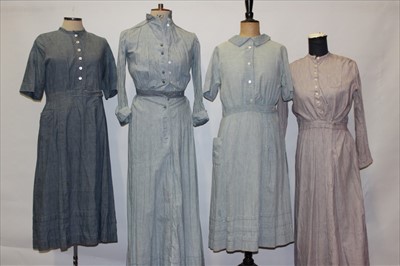 Lot 3093 - Selection of Edwardian and later nurse's dresses