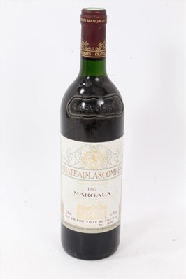 Lot 935 - Wine - one bottle,Château Lascombes Grand Cru Classe Margaux 1985