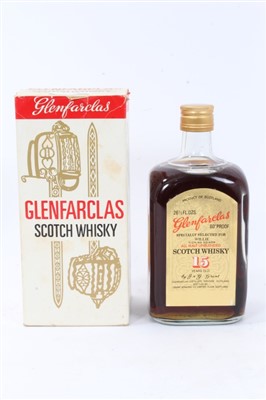 Lot 904 - Whisky - one bottle, Glenfarclas 15 Years Old, boxed