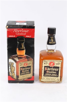 Lot 903 - Whisky - one bottle, Aberlour Glenlivet 9 Years Old, boxed