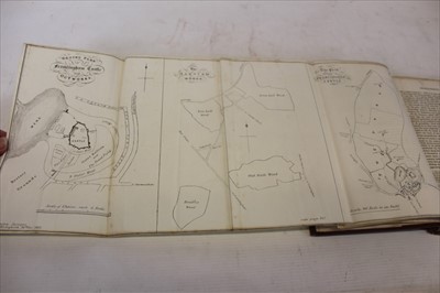 Lot 2356 - R. Green - The History. Topography and Antiquities of Framlingham and Saxtead, published London 1834, folding map, original cloth binding