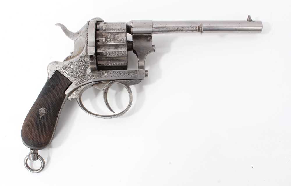Click A Revolver Lot 800 - Antique officers twelve shot revolver