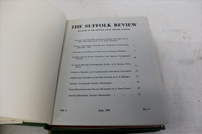 Lot 2331 - Suffolk Review 1-8, 1953-56, and issues 1-59, 1983-2012 (and Suffolk Saga 1-14 hardbound vol)