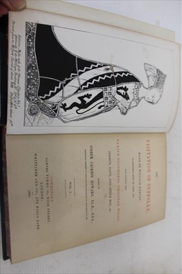Lot 2334 - Howard Joseph Jackson (Ed.) The Visitation of Suffolk, Lowestoft 1866, 2 Vols., well bound in half calf