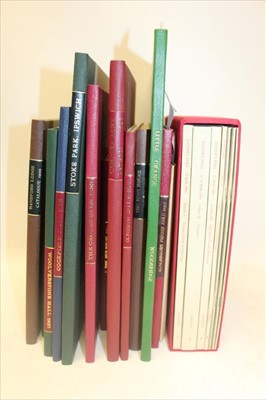 Lot 2360 - Auction catalogues - Elveden Hall, Christies, 1984, Little Grange, 1883 (Edward Fitzgerald), William Powell Hunt’s 1873 Suffolk Book Sale. (3)