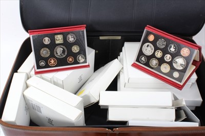 Lot 38 - G.B. Royal Mint proof coin year year sets