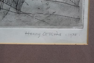 Lot 1108 - Henry Collins etching - Colchester