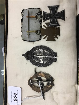 Lot 604 - Collection of First World War Imperial German Pilots decorations, to include Iron Cross (Second class), First