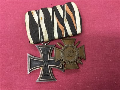 Lot 604 - Collection of First World War Imperial German Pilots decorations, to include Iron Cross (Second class), First