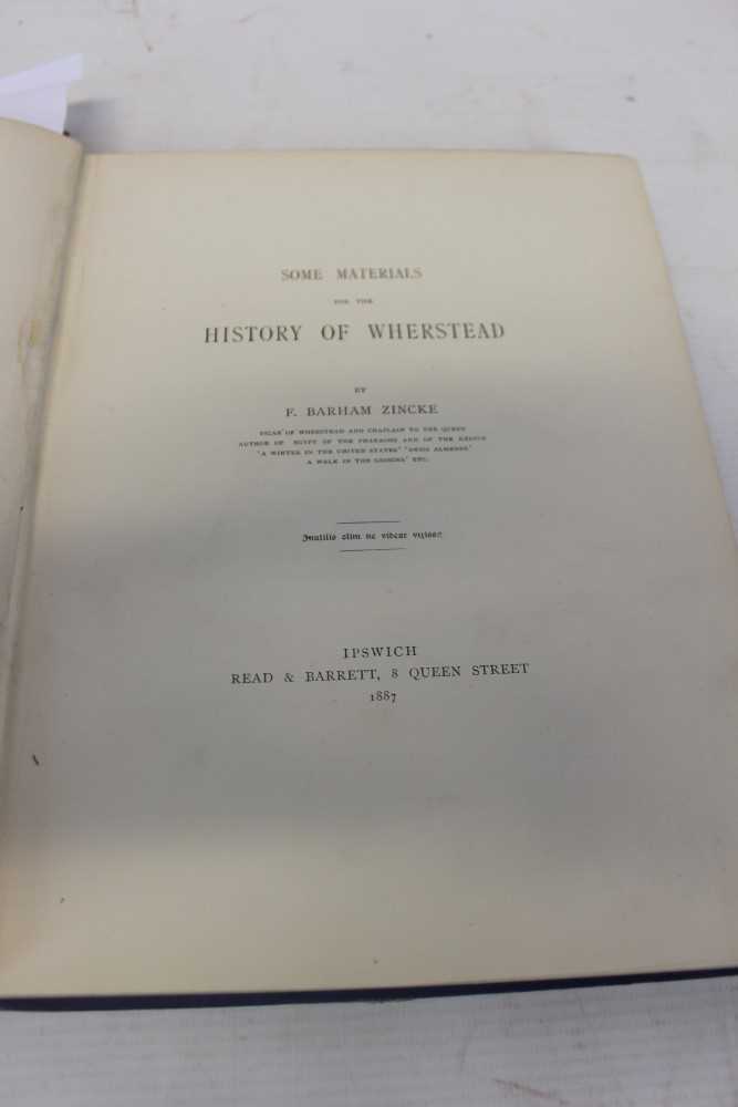 Lot 2382 - F. Barham Zincke - ‘Some Materials for the