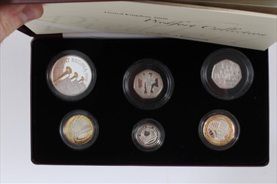 Lot 52 - G.B. The Royal Mint silver Piedfort six coin collection 2006