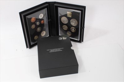 Lot 61 - G.B. The Royal Mint collector edition thirteen coin proof set 2015 to include Churchill £5 (N.B. cased with Certificate of Authenticity) (1 coin set)