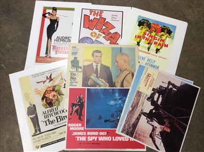 Lot 340 - James Bond 007 and other film lobby cards