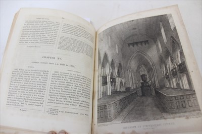 Lot 2365 - Rev. A. G. H. Hollingsworth - History of Stowmarket, Ipswich 1844, fine half calf rebinding, together with other mid-Suffolk books, subjects including Eye, Haughley, Debenham, Burgate.