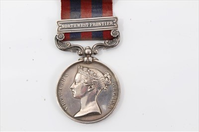 Lot 505 - Victorian India General Service medal with two miniatures