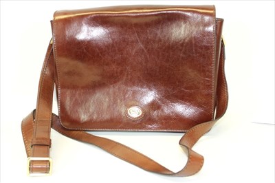 Lot 3111 - The Bridge Large Leather Satchel Bag with soft dust bag.