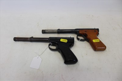 Lot 3651 - Two pistols, to include a Milbro Mod. 2, and a Diana Mod. 2