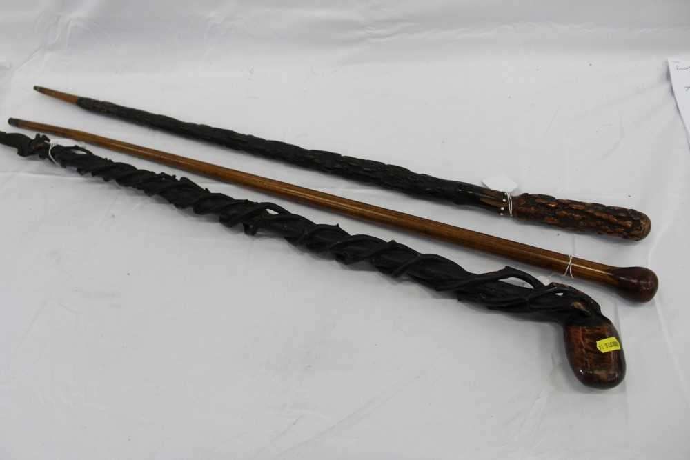 Lot 3640 - First World War Propeller walking stick