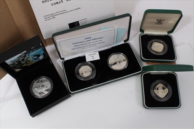 Lot 78 - Channel islands - The Royal Mint mixed silver proof issues