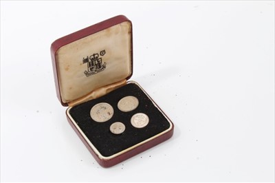 Lot 114 - G.B. Royal Mint silver Maundy 4 coin set Elizabeth II 1975