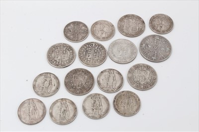 Lot 162 - G.B. mixed pre-1920 silver coinage