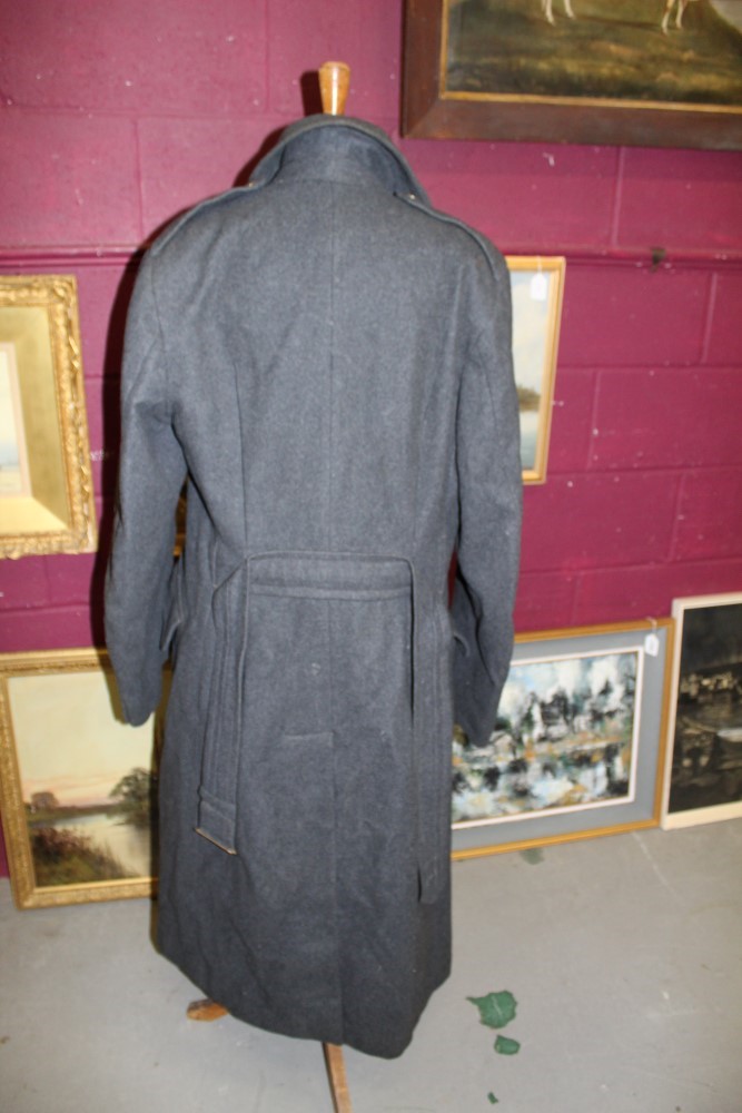 Lot 534 - 1940's R.A.F. Officers Great Coat, size no.