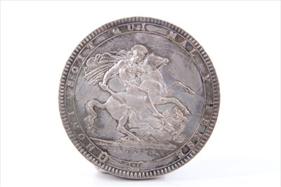 Lot 213 - G.B. Silver Crown George III