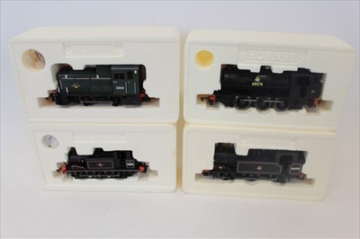 Lot 2718 - Railway Hornby 00 gauge locomotive R2165B, R2155A, R2326, R2188 all boxed