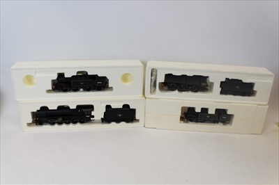 Lot 2729 - Railway Hornby 00 gauge locomotives R2178A, R2735, R2105A, R2344A, all boxed