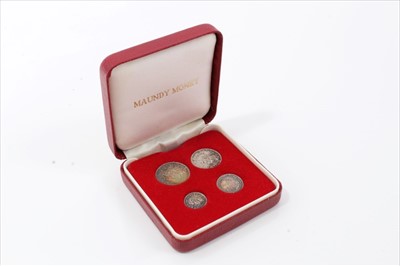 Lot 232 - G.B. George VI four coin Maundy proof set 1937 cased (1 coin set)