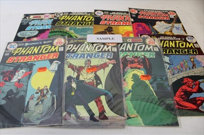 Lot 2631 - Comic selection including D C The Phantom Stranger c1970's x10 , 1970's Anarchy, Express Printers x6, 1940 Amazing Stories and other Science fiction books,plus some Russian children's books etc.