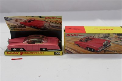 Lot 2747 - Dinky Lady Penelope's Fab 1 No 100 boxed model