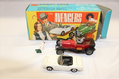 Lot 2753 - Corgi Avengers Gift Set W040 (no box interior) original box