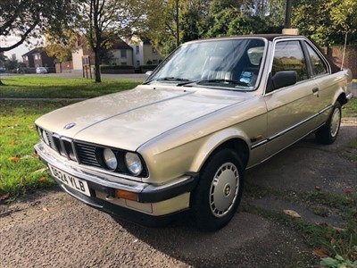 Lot 2952 - 1986 BMW 318i Automatic Baur TC2 Convertible, finished in Bronzit Beige, Reg. No. D624 YLB