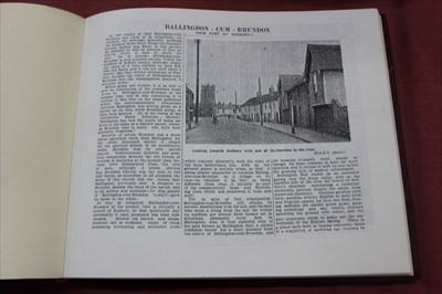 Lot 2410 - Pocket Histories of Suffolk Parishes - two bound volumes and a third facsimile. (3)