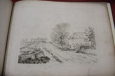 Lot 2414 - Mrs David Hanbury - Day in the Diary of a Stag, illustrated by Edward Robert Smythe, 1846, complete but with restorations, modern card binding