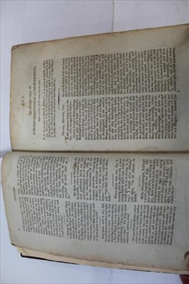 Lot 1280 - John Bransby - Ipswich Magazine, ten (of twelve monthly editions of this short lasting periodical) bound in one volume spanning Feb-Nov 1799, polished calf binding