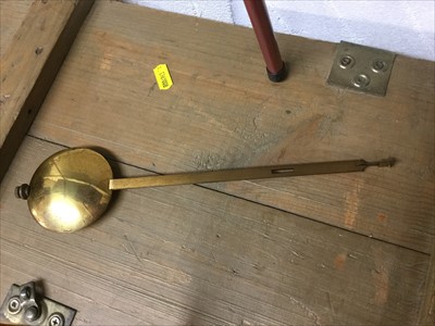 Lot 605 - 1930's RAF Wall Dial Mess clock, with cream dial, black Roman Numerials and RAF badge to centre, 45cm in diameter