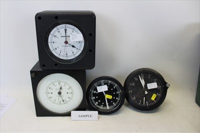 Lot 3637 - Group of four government clocks